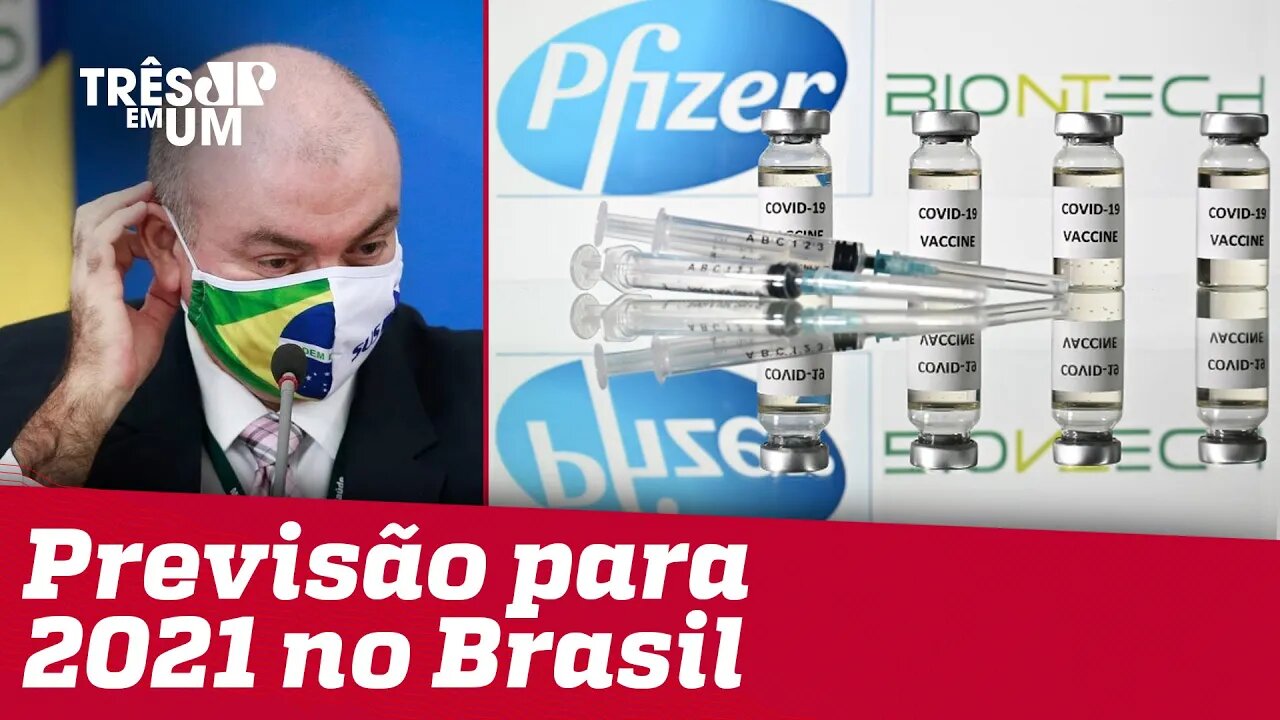 Ministério da Saúde avança para compra da vacina da Pfizer