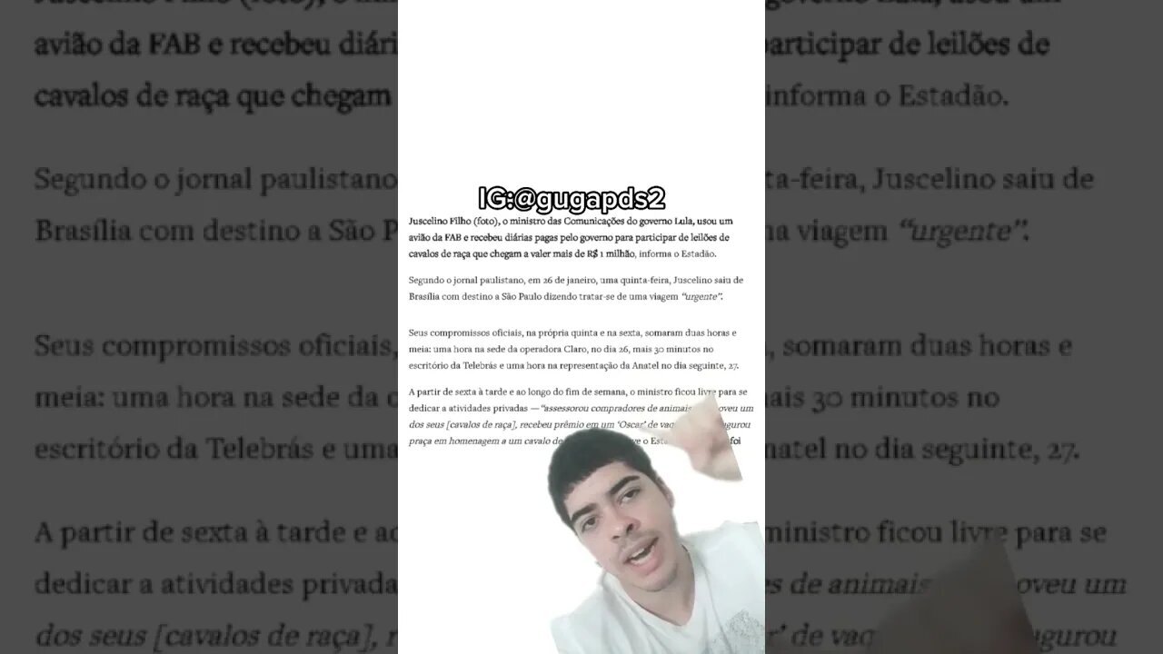 ministro vai para leilão?! #governo #eleições #lula #critica #brasil #política #shorts