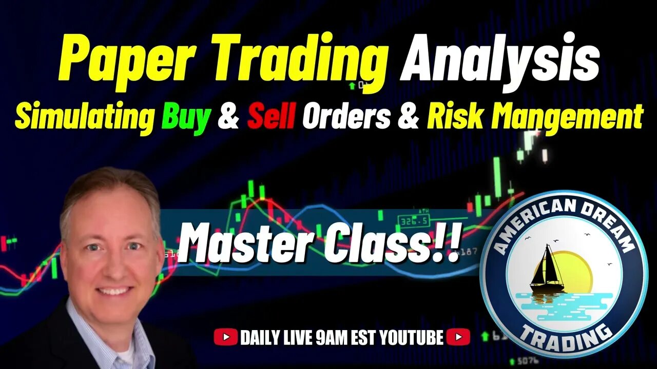 Paper Trading Mastery - Analyzing Simulated Buy & Sell Orders And Risk Management