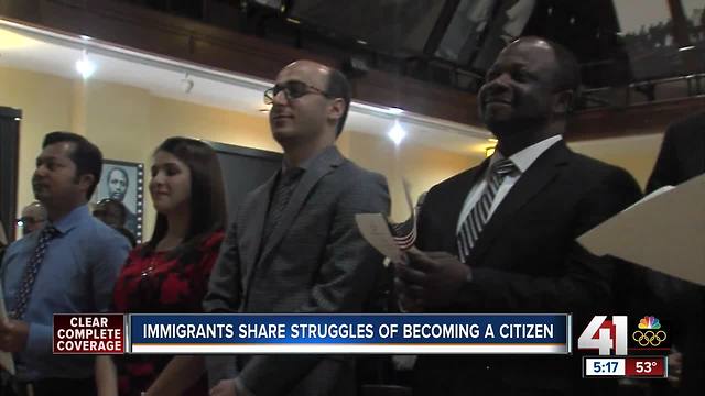 Immigrants share struggles of becoming a citizen
