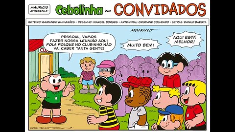Cebolinha em-Convidados | Gibis do Rapha 2