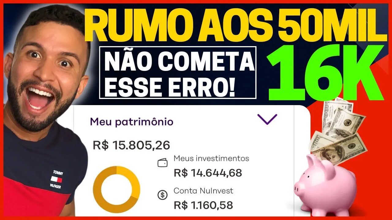 RUMO AOS 50MIL: APORTE DE NOVEMBRO E CHEGANDO EM 16K INVESTIDO