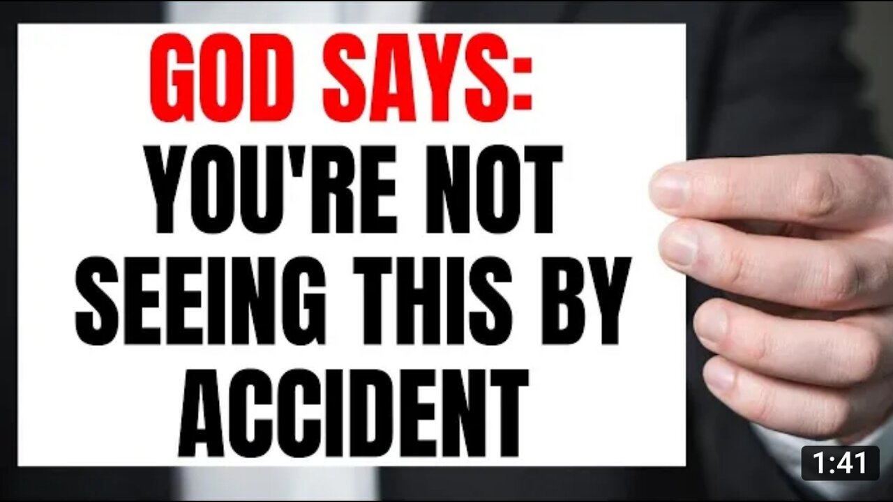 God Says: "You Were Meant To See This!" | Gods Urgent Message To You | God Helps