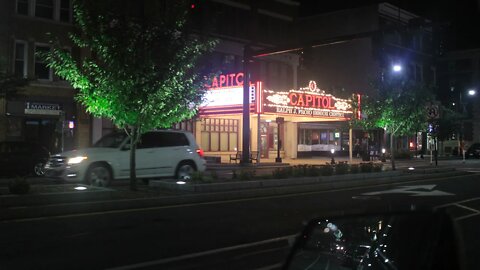 Pittsfield Mass by Night