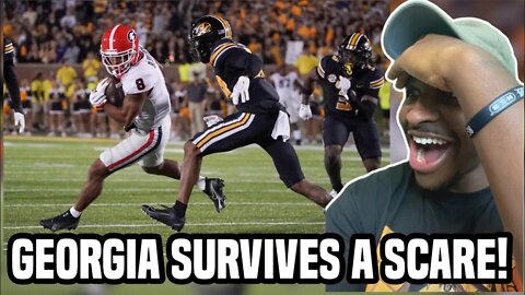 #1 Georgia vs Missouri Week 5 2022 College Football Highlights REACTION