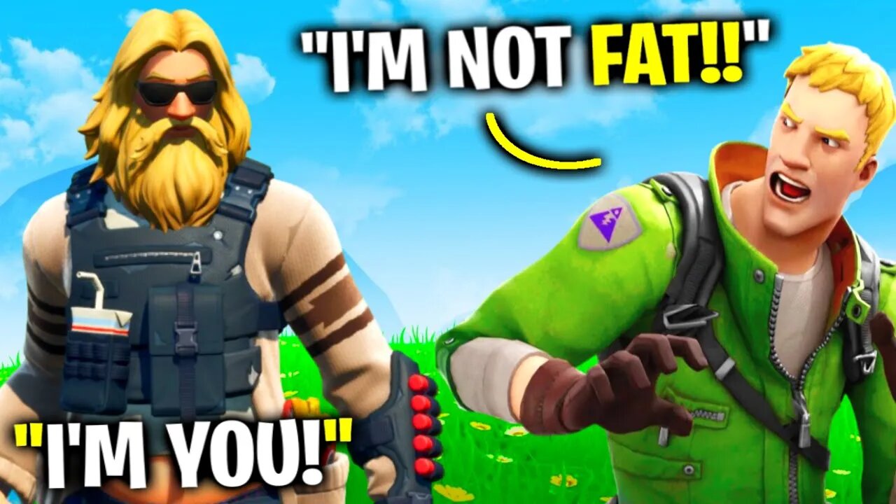 I Trolled Him As FAT Jonesy In Fortnite