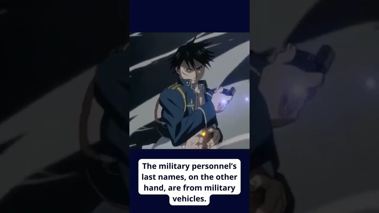 Did you know that FULLMETAL ALCHEMIST.....