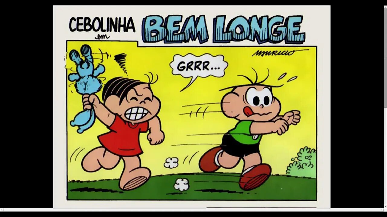 Cebolinha Em Bem Longe [Pause o Vídeo Caso Não Consiga Ler]