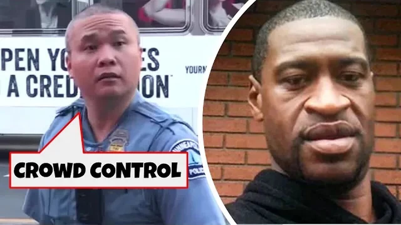 Judge SENTENCES Cop to 5 years for "CROWD CONTROL" In George Floyd's DEATH