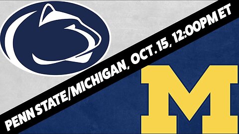 Michigan vs Penn State Predictions and Odds | College Football Week 7 Betting Preview | Oct 15