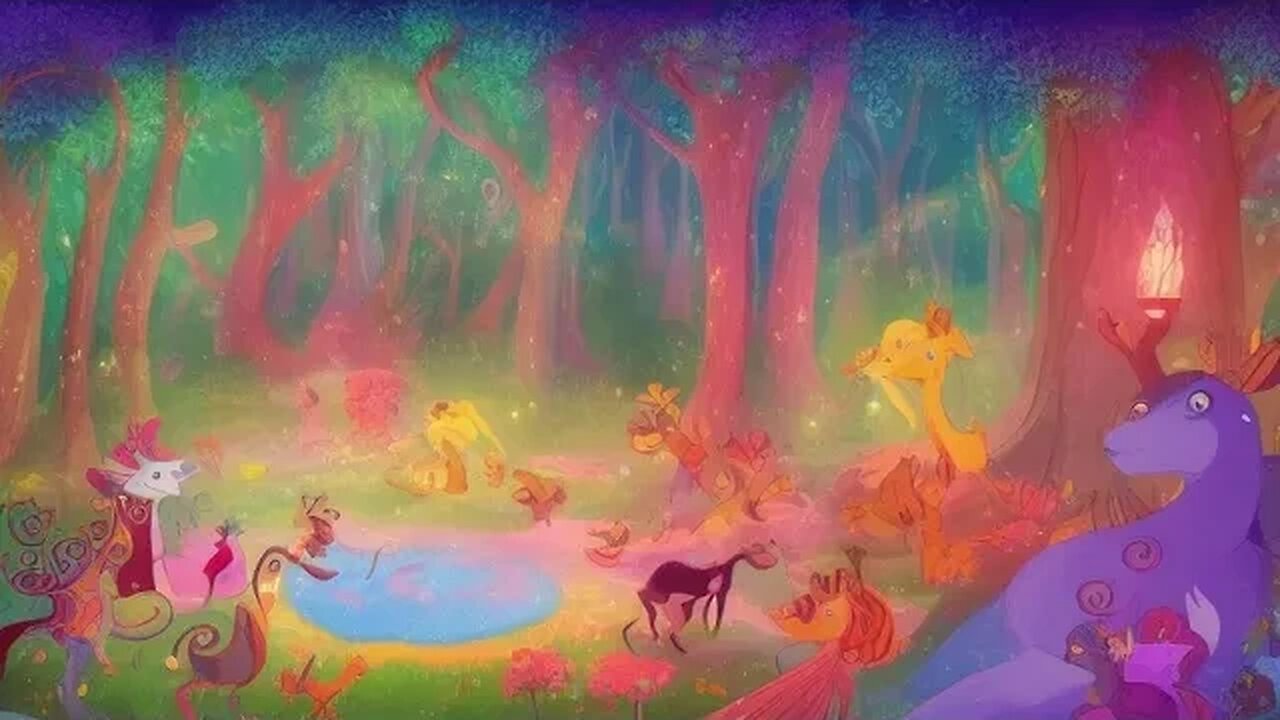 Sparkles and Storytelling: An Animated Adventure for Kids