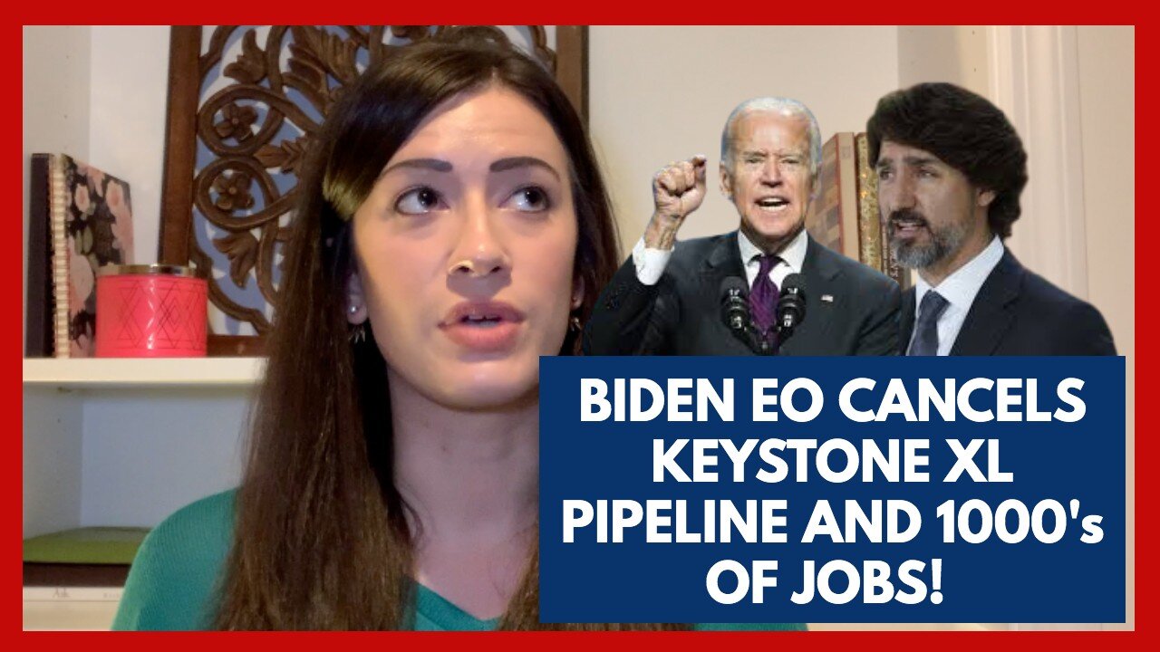 Americans SUFFER after Biden CANCELS the promising Keystone XL Pipeline!