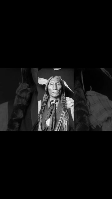 Wolf Robe ~ Ho'néhevotoomáhe ~ Southern Cheyenne Chief (1838 -1910) Benjamin Harrison Peace Medal