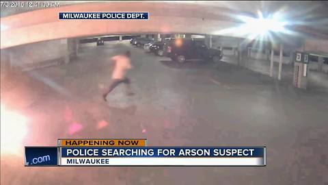 Milwaukee police need your help tracking down this arson suspect [VIDEO]