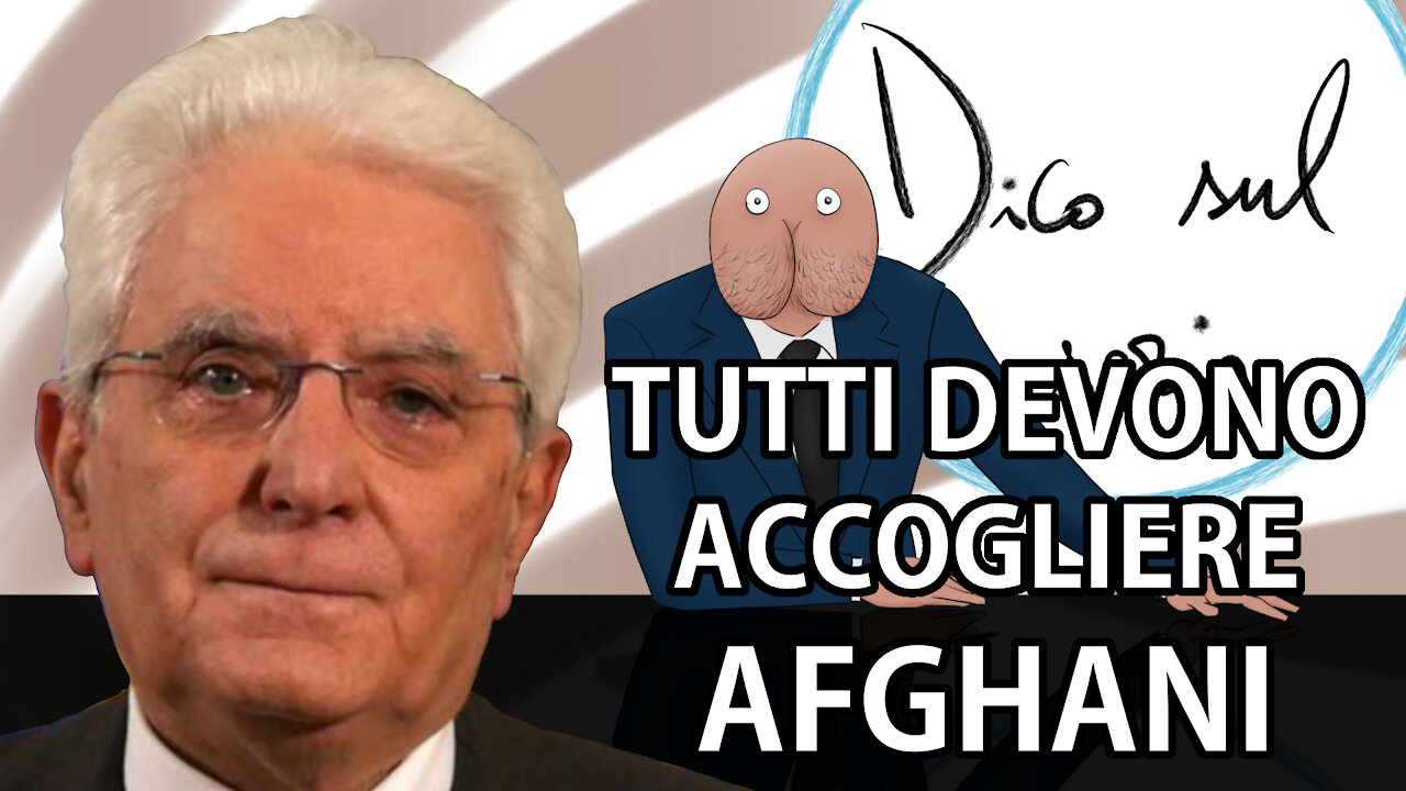 Primi in Europa per AFGHANI accolti. LETTA si candida. BIDEN dorme. GREEN PASS per ESAMI A DISTANZA