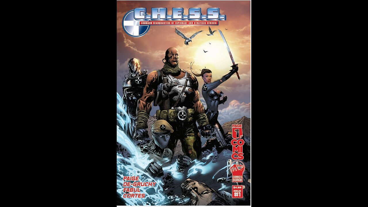 C.H.E.S.S. #1 From Paige 1 Comics Full Show Now!!!