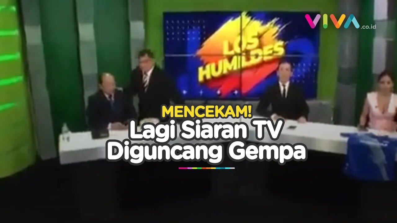 DETIK-DETIK Gempa Luluh Lantakkan Ekuador, Belasan Orang Tewas