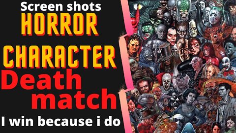 Horror Character DEATH MATCH | (movie podcast)