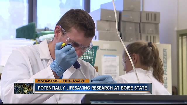 MAKING THE GRADE: Potentially lifesaving research at Boise State