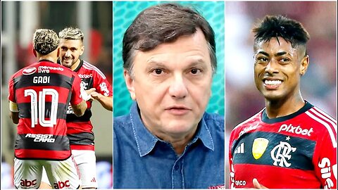 "POR QUE o Bruno Henrique FAZ ISSO, mas o Gabigol e o Arrascaeta NÃO?" Mauro Cezar ANALISA Flamengo!