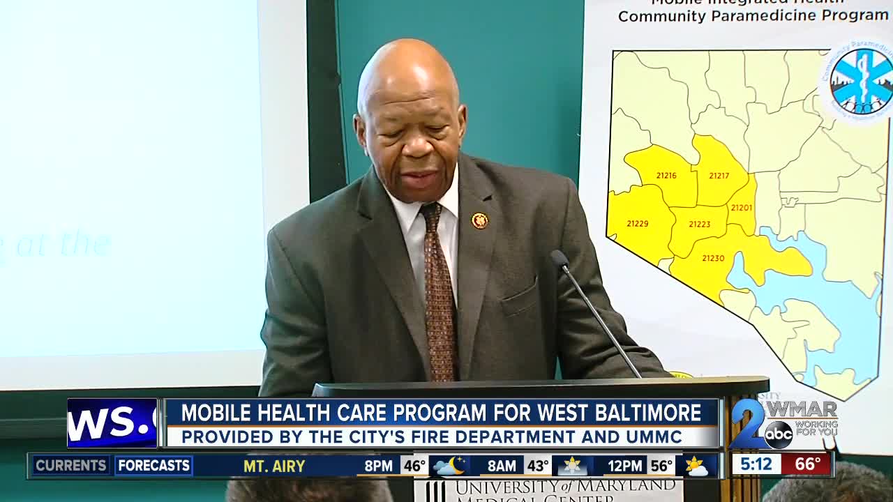 Baltimore Fire Department teams up with University of Maryland for mobile health care