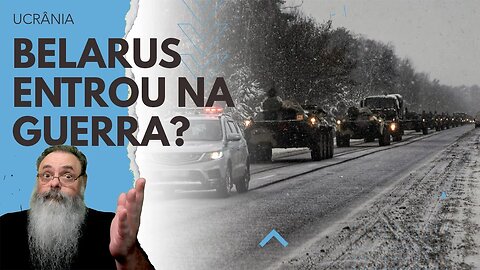 BELARUS mobiliza TROPAS e ENVIA grandes COLUNAS de BLINDADOS para FRONTEIRA OESTE com a UCRÂNIA