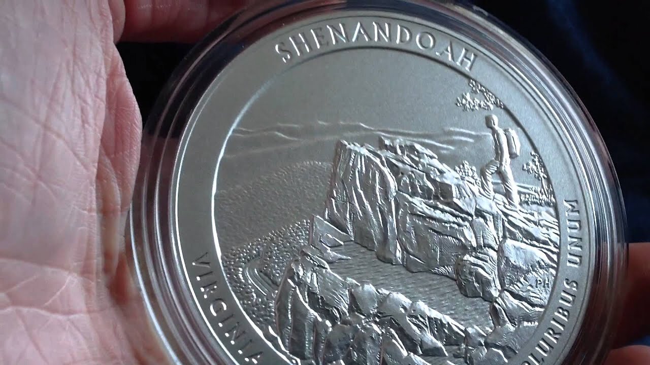 US Mint Unboxing: 5 Oz. Silver ATB Shenandaoh National Park