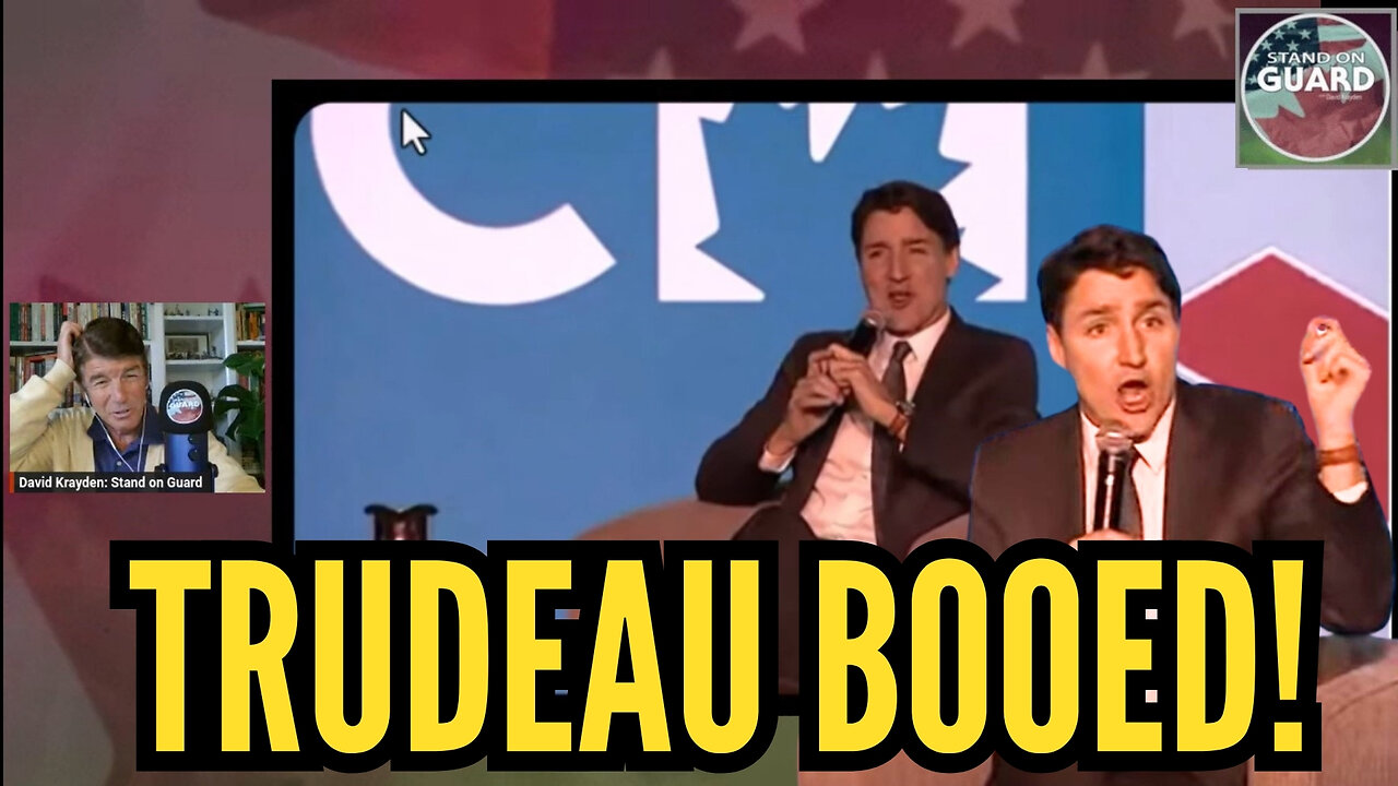 Trudeau Laughs When Mayors Across Canada Boo Him | Stand on Guard CLIP