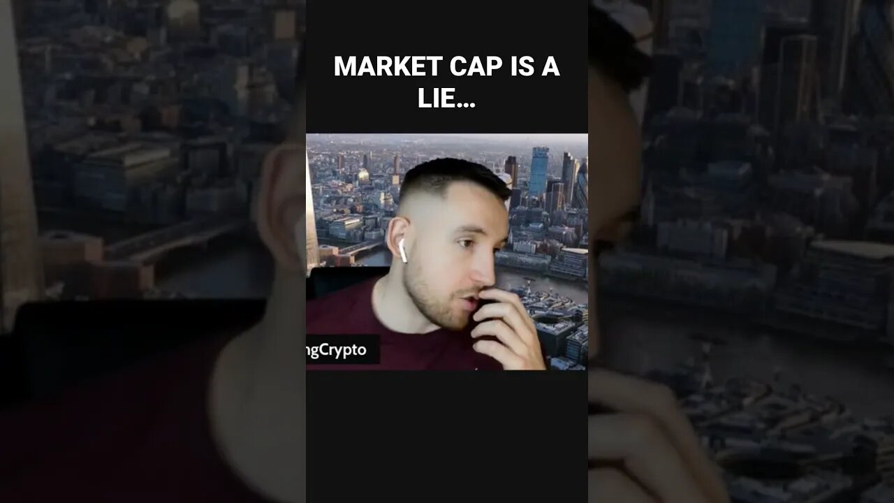 Market Cap in Crypto is a Lie… #shorts