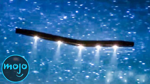 Top 10 UFOs Caught On Camera ✅✅🛸
