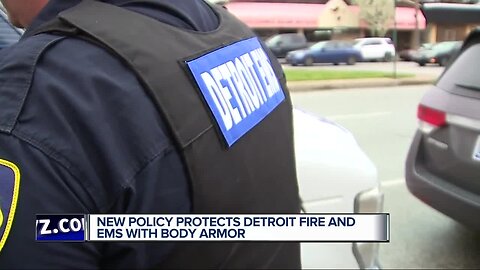 Detroit Fire and EMS now required to wear body armor