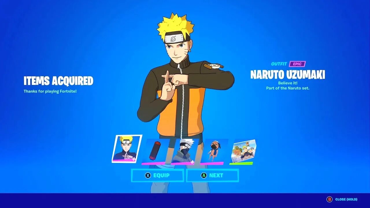 How To Get NARUTO Skin For FREE - Fortnite