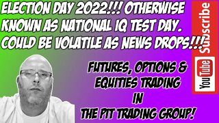 ES & NQ RTH Futures Live Stream - The Pit Futures Trading