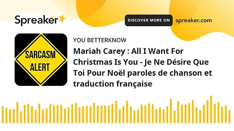 Mariah Carey : All I Want For Christmas Is You - Je Ne Désire Que Toi Pour Noël paroles de chanson e