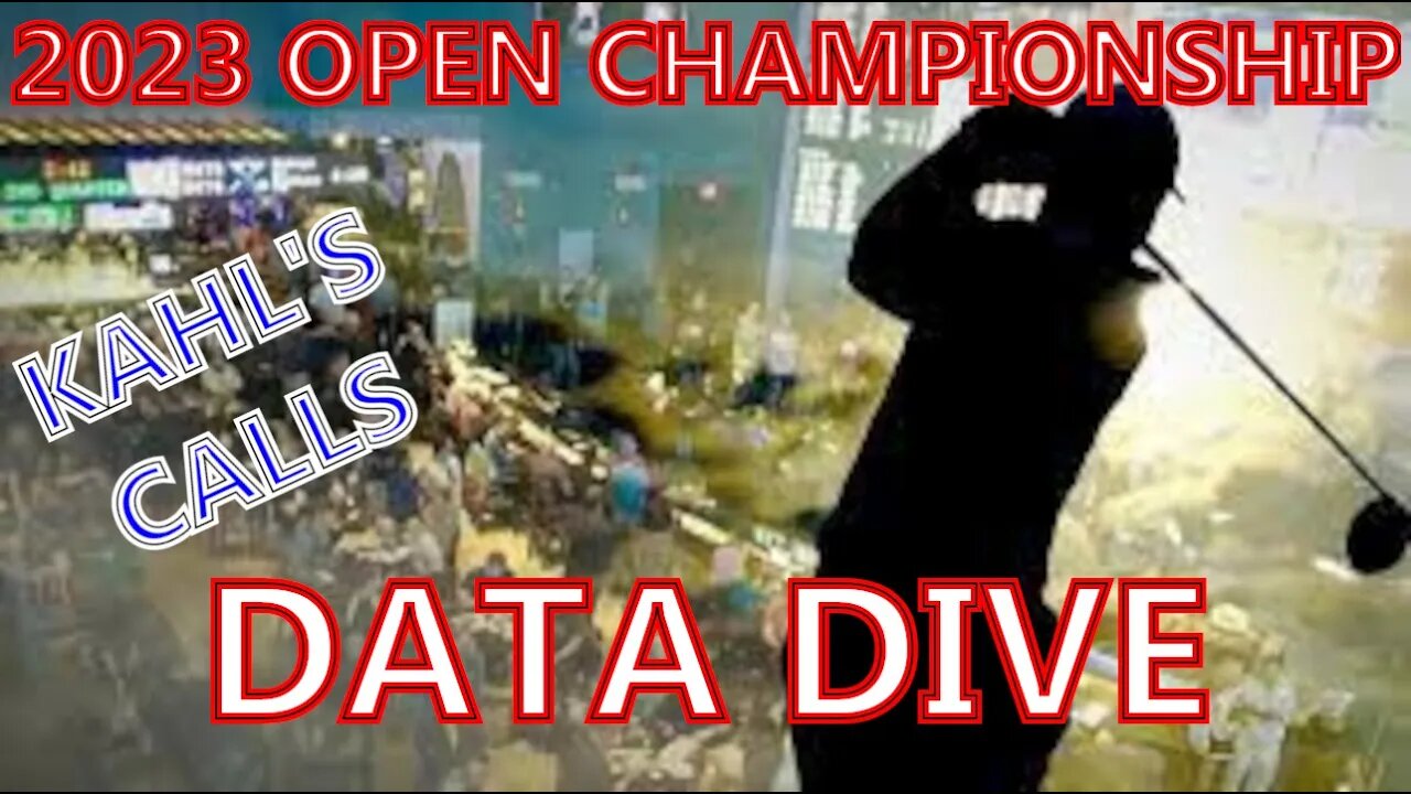2023 Open Championship Data Dive
