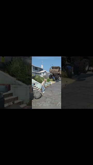 LESTER WAS RAN OVER IN GTA!😂 | #shorts