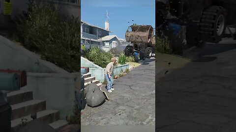 LESTER WAS RAN OVER IN GTA!😂 | #shorts