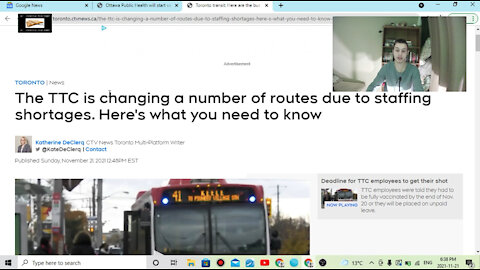COVID-19 Restrictions Cause Staff Shortages With Toronto Transit