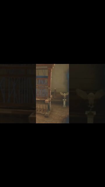 Hogwarts legacy upgraded my first piece of gear. this loom is going to be useful