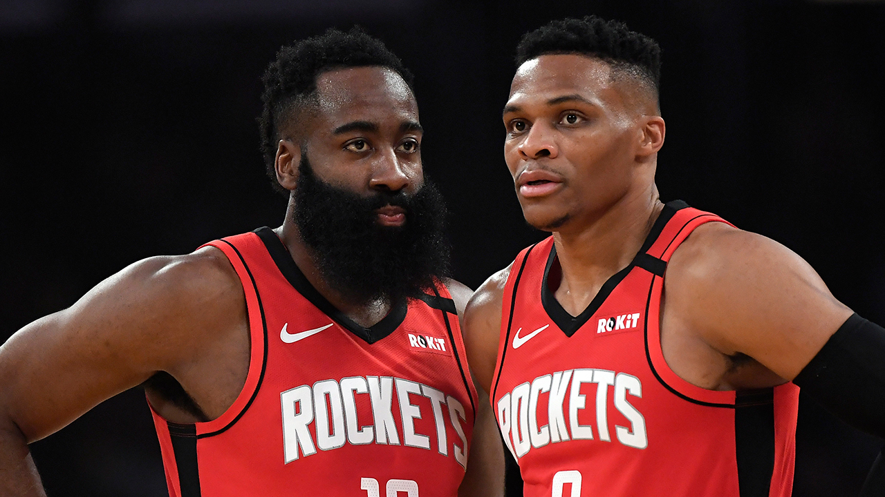 Russell Westbrook Calls BS On Rumors He Is Sick Of Playing In Houston With James Harden