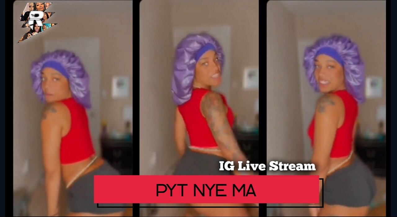 Pyt Nye Ma Twerking on 4 way chat