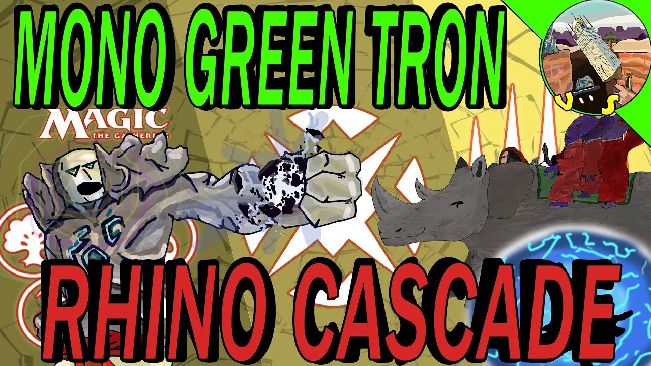 Mono Green Tron VS Rhino Cascade｜An Inevitable Betrayal ｜MTGO Modern League Match