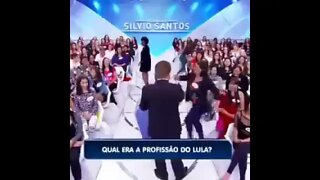 Silvio Santos - Qual era a profissão do Lula? #shorts