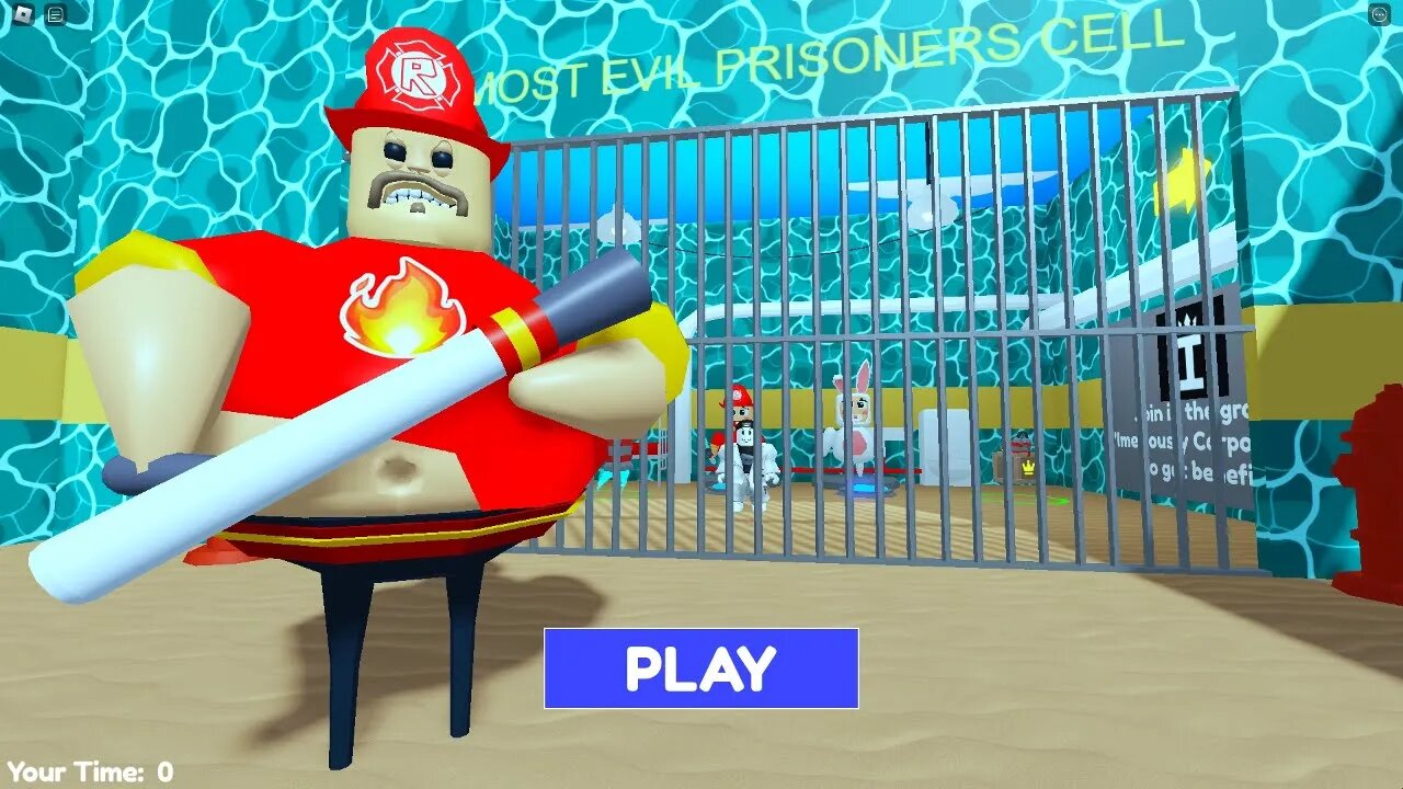 NEW FIREMAN BARRY'S PRISON RUN!