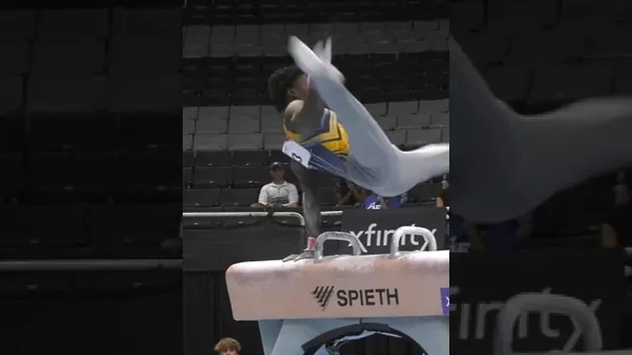 Fred Richard on Pommel Horse - 2023 Xfinity US Championships Senior Men Day 1 #shorts