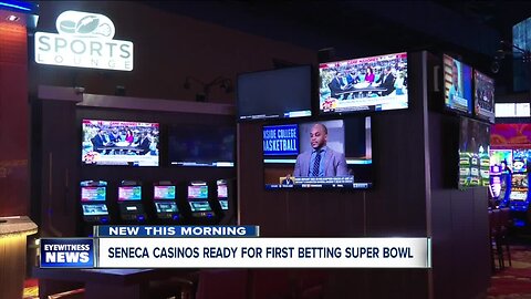 Wanna bet? Seneca Casinos are ready for the first betting Super Bowl in New York state