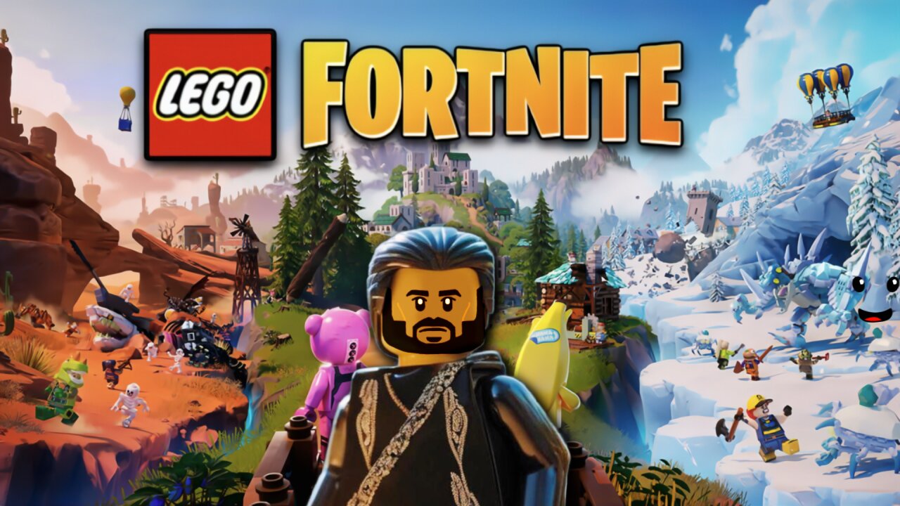 🕹️ JFG [ FORTNITE ] LEGO SURVIVAL | Fat-StevenSeagal in the ITEM SHOP