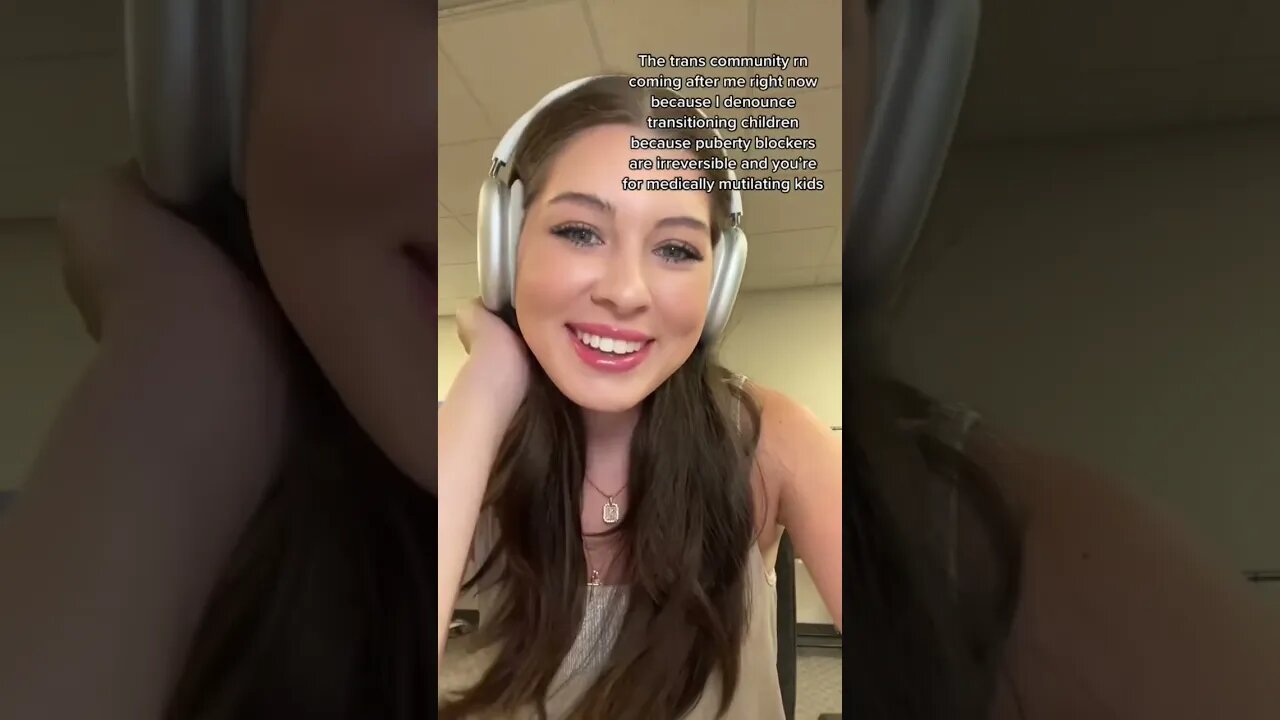 I won’t ever be for gender transitioning minors.