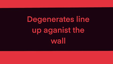 Umar goes wild on degenerates