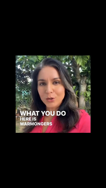 Tulsi Gabbard Dropping Some Serious Truth Bombs